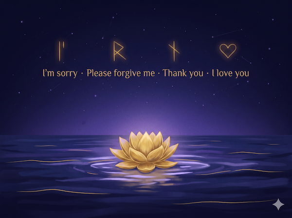 Ho'oponopono technique